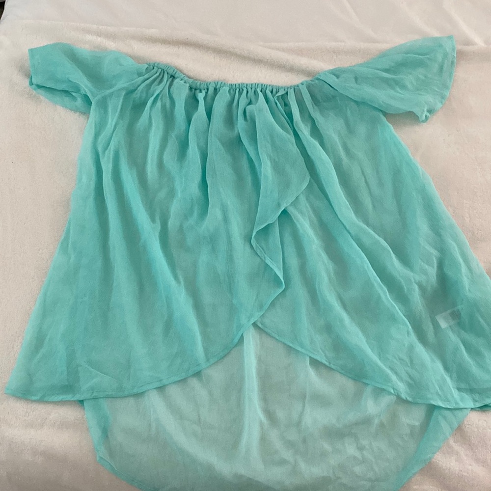 Turquoise cover up